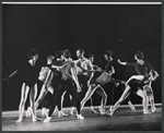 Dancers in the stage production Jerome Robbins' Ballet: U.S.A.