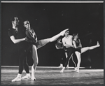 Dancers in the stage production Jerome Robbins' Ballet: U.S.A.