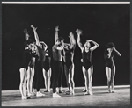 Dancers in the stage production Jerome Robbins' Ballet: U.S.A.