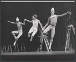 Dancers in the stage production Jerome Robbins' Ballet: U.S.A.