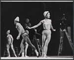 Dancers in the stage production Jerome Robbins' Ballet: U.S.A.
