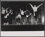Dancers in the stage production Jerome Robbins' Ballet: U.S.A.