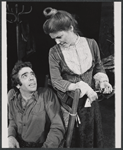 Kevin O'Connor and Pamela Payton-Wright in the stage production Jesse and the Bandit Queen