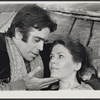 Kevin O'Connor and Pamela Payton-Wright in the stage production Jesse and the Bandit Queen