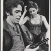 Kevin O'Connor and Pamela Payton-Wright in the stage production Jesse and the Bandit Queen