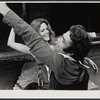 Pamela Payton-Wright and Kevin O'Connor in the stage production Jesse and the Bandit Queen