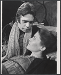 Kevin O'Connor and Pamela Payton-Wright in the stage production Jesse and the Bandit Queen