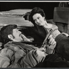 Barry Primus and Dixie Carter in the stage production Jesse and the Bandit Queen