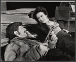 Barry Primus and Dixie Carter in the stage production Jesse and the Bandit Queen