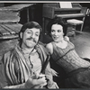 Barry Primus and Dixie Carter in the stage production Jesse and the Bandit Queen