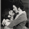 Barry Primus and Dixie Carter in the stage production Jesse and the Bandit Queen