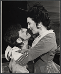 Barry Primus and Dixie Carter in the stage production Jesse and the Bandit Queen