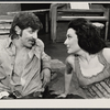 Barry Primus and Dixie Carter in the stage production Jesse and the Bandit Queen