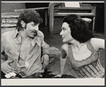 Barry Primus and Dixie Carter in the stage production Jesse and the Bandit Queen