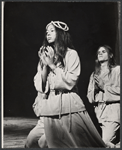 Yvonne Elliman and unidentified in the stage production Jesus Christ Superstar