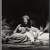 Yvonne Elliman and Jeff Fineholt in the stage production Jesus Christ Superstar