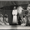 Jeff Fineholt [center] and unidentified others in the stage production Jesus Christ Superstar