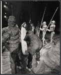 Jeff Fineholt [center] and unidentified others in the stage production Jesus Christ Superstar