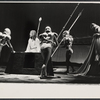 Jeff Fineholt [center] and unidentified others in the stage production Jesus Christ Superstar