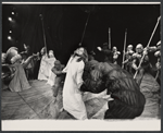 Jeff Fineholt [center] and unidentified others in the stage production Jesus Christ Superstar