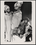 Jeff Fineholt, Barry Dennen [bottom] and unidentified others in the stage production Jesus Christ Superstar