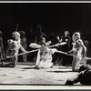 Jeff Fineholt, Barry Dennen [center] and unidentified others in the stage production Jesus Christ Superstar
