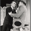 Frank Gorshin and unidentified in the stage production Jimmy