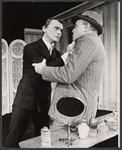 Frank Gorshin and unidentified in the stage production Jimmy