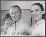Anita Gillette, Frank Gorshin and Julie Wilson in rehearsal for the stage production Jimmy