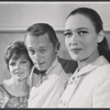 Anita Gillette, Frank Gorshin and Julie Wilson in rehearsal for the stage production Jimmy