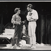 Charles Siebert and Dustin Hoffman in the stage production Jimmy Shine
