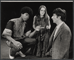 Dustin Hoffman [right] and unidentified others in the stage production Jimmy Shine