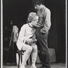 Susan Sullivan and Dustin Hoffman in the stage production Jimmy Shine