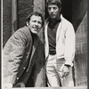 Charles Siebert and Dustin Hoffman in the stage production Jimmy Shine