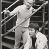 Dustin Hoffman and unidentified in the stage production Jimmy Shine