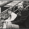 Dustin Hoffman and Murray Schisgal in the stage production Jimmy Shine