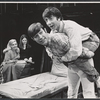 Susan Sullivan, Pamela Payton-Wright, Charles Siebert and Dustin Hoffman in the stage production Jimmy Shine