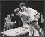 Susan Sullivan, Pamela Payton-Wright, Charles Siebert and Dustin Hoffman in the stage production Jimmy Shine
