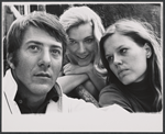 Dustin Hoffman, Susan Sullivan and Pamela Payton-Wright in the stage production Jimmy Shine