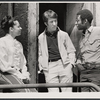 Dustin Hoffman, Cleavon Little and unidentified in the stage production Jimmy Shine