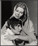 Lee Guilliatt and Essie Borden in the stage production Joan