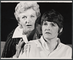 Margaret Wright and Lee Guilliatt in the stage production Joan