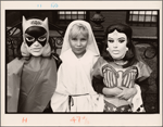 Bat Girl, St. Ann, and Wonder Woman