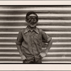 Boy with the black mask