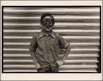 Boy with the black mask