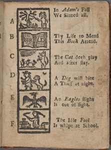 The New-England primer enlarged.