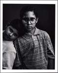 Jason (right) and Javier (left, HIV negative) Rivera, Age 9