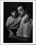 Roger Ribicoff and son Jeffrey (HIV positive): Construction Worker, Ages 45 and 11