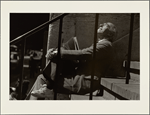 Sunbathing, Steps of Federal Hall