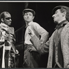 Melvin Stewart, Dudley Sutton, and Maxwell Shaw in the stage production The Hostage